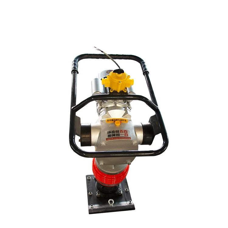 Shanqian New Pavement machinery Single Electric Rammer with Engine for Sale Electric Tamping Rammer