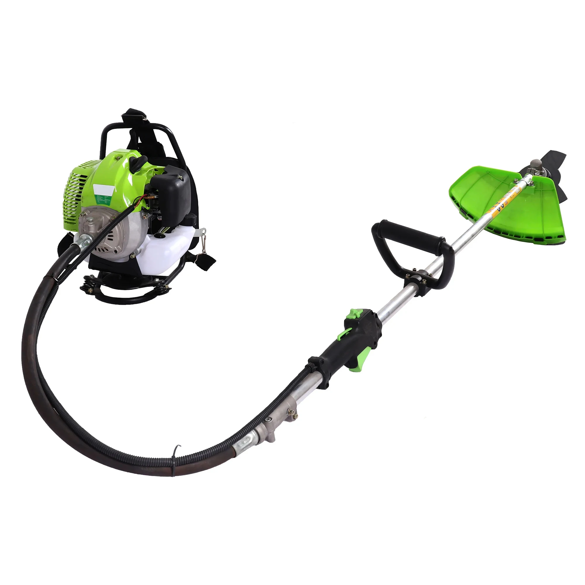 2-stroke Garden Sod Backpack Brush Cutter  Green Works 52CC Gasoline Backpack Manual Grass Trimmer