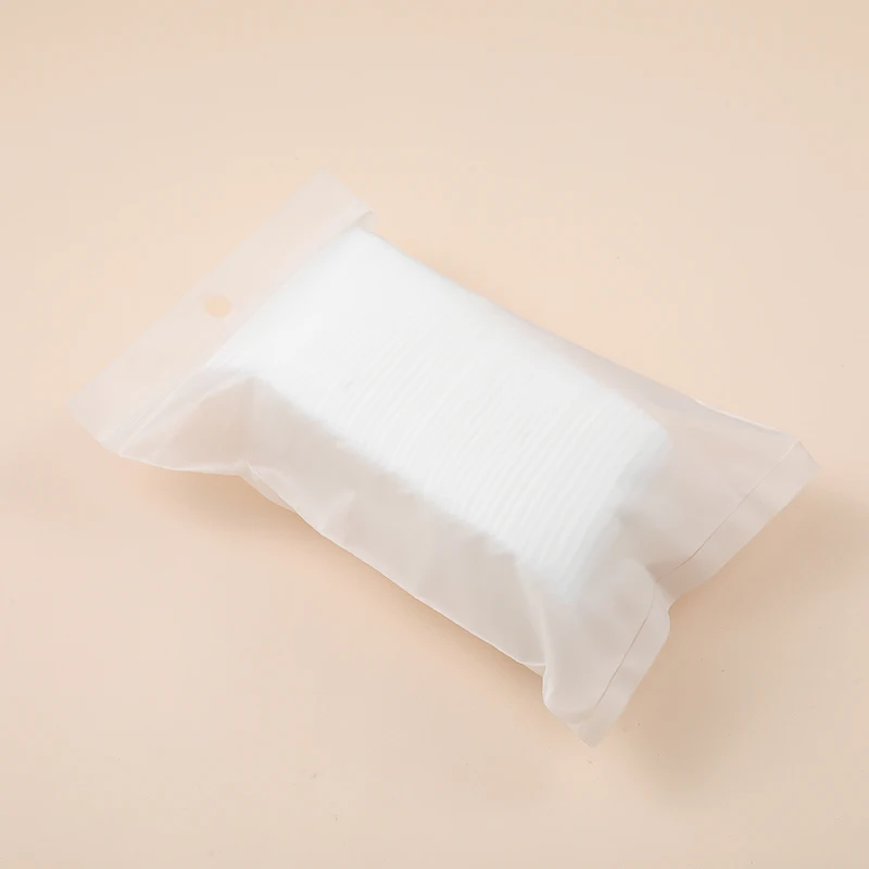 square cotton pad Facial Cotton Pads Bags Top OEM Style Environmental Pure Package Eco make-up remover
