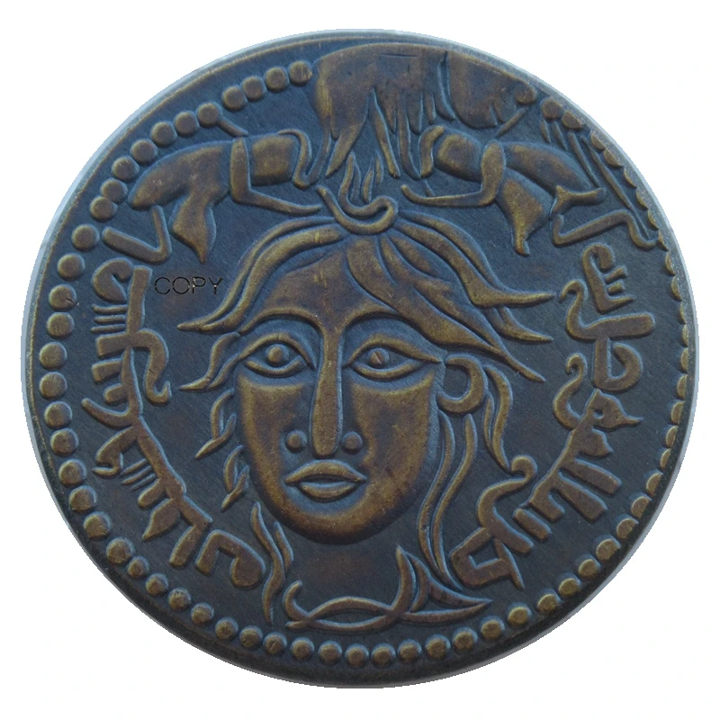 Reproduction IS(07) Islamic Dynasties Artuqid and Zangid Dynasties Nasir al-Din Mahmud, 616-631 1219-1233, AE dirham Copper Coin