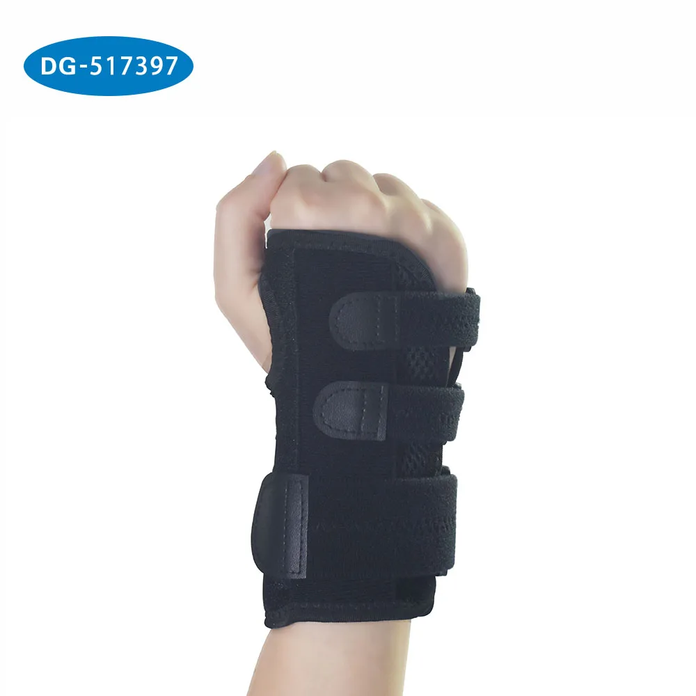Breathable Wrist support Brace for recovery and sports protection for left and right hand in one