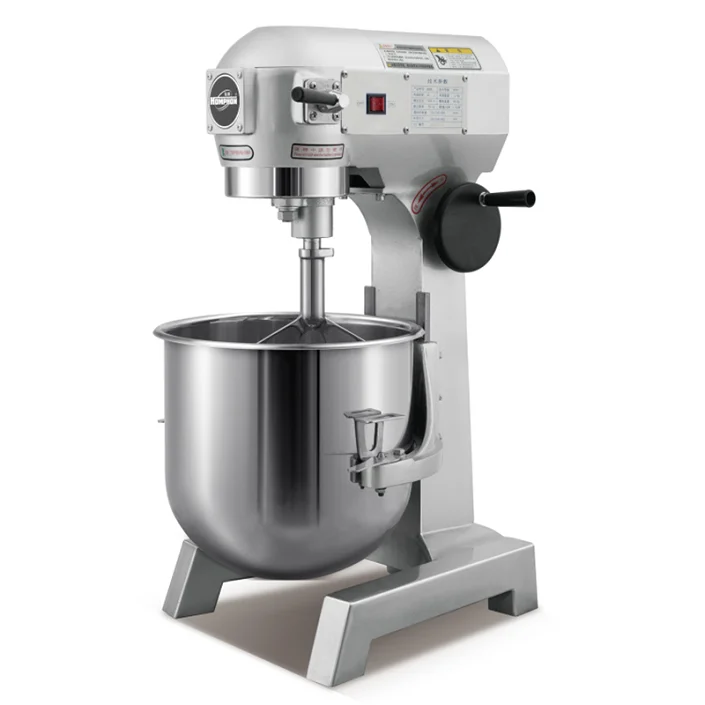 20L Planetary Mixer Industry Commercial Flour Cake  Spiral Dough Mixer For Bakery