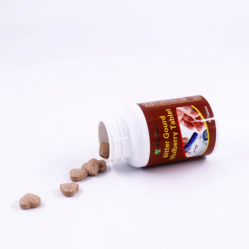 Winstown bitter gourd mulberry tablet Promote insulin secretion corn beard bitter melon and mulberry leaf tablet