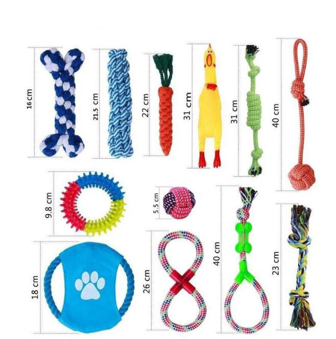 
2021 Amazon hot sale Cotton rope chew toy dog funny interactive toy 