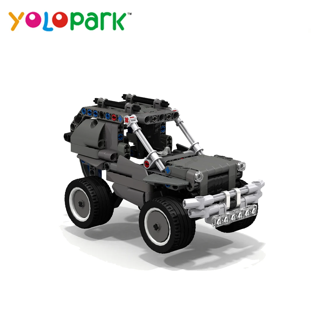 Gray Rock climber building block vehicle toys