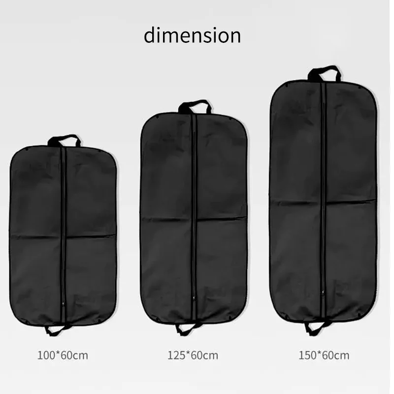 Personalized Custom Fashion Travel Dust Cover Foldable Dress Clothes Suit Protector Garment Bag