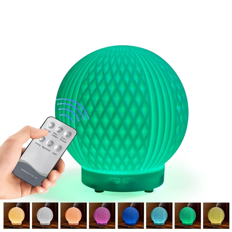 5V USB Essential Oil Ultrasonic Cool Mist Mini Humidifier 7 Color LED Light Portable Desktop Aroma Diffuser