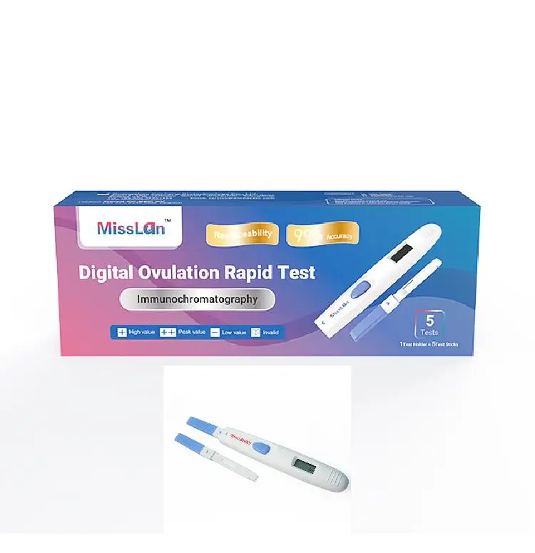 High quality digital pregnancy test strip for ovulation test cassette