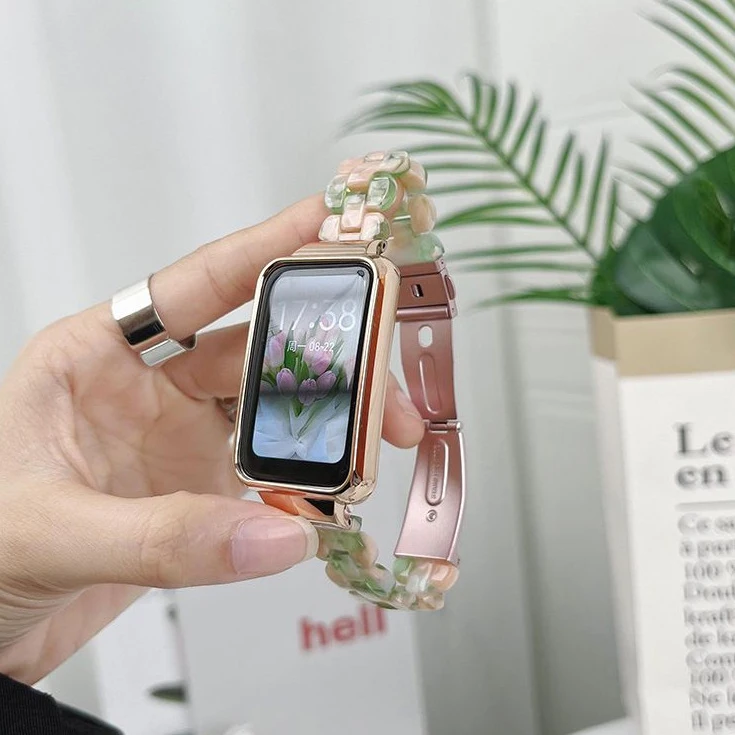 Новинка ремешок для часов с тремя бусинами из смолы OPPO Band 2