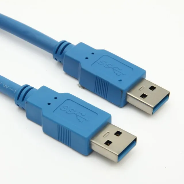 Кабель USB 3,0 AM-AM, 6 футов, синий