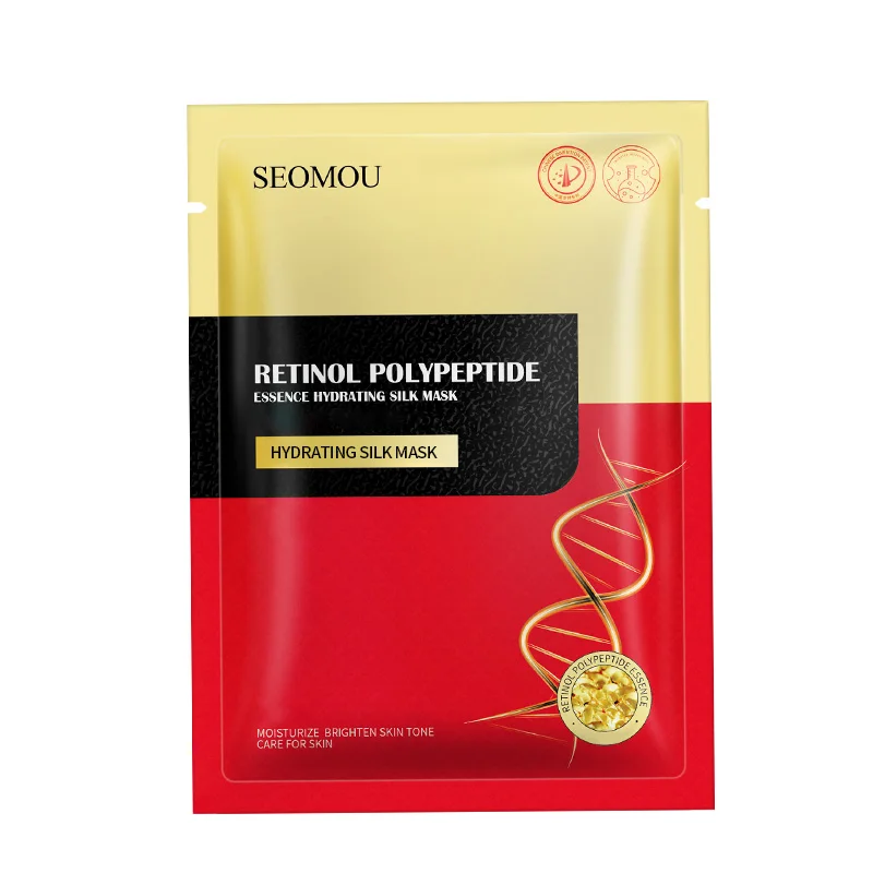SEOMOU wholesale Korean cosmetics whitening repair organic mask moisturizing hydrating one-sided film