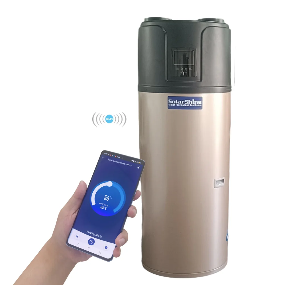 Hot selling pompa ciepla domestic all in one heat pump boiler water heater 200L/250L/300L for hot water