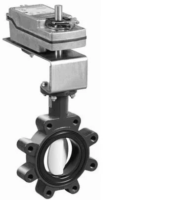 JOHNSON controls M9000 Electrically Actuated, Standard-Pressure, Standard-Temperature,Two-Way Butterfly Valves