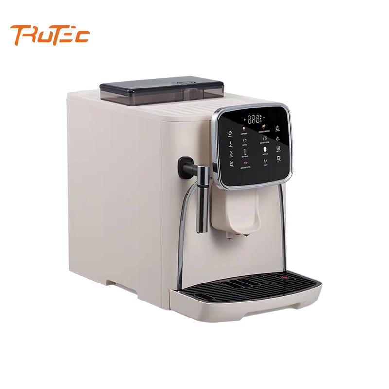 Office smart coffe bean to cup fully automatic commercial expresso espresso coffee machine maker with grinder