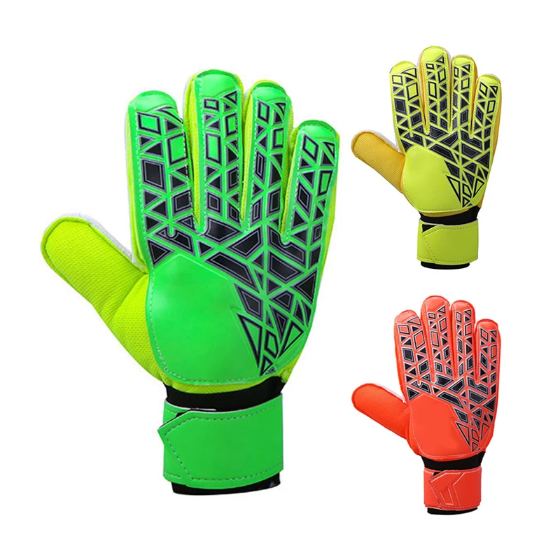 china manufacturer cheap contact latex finger protection football goalkeeper gloves for kids