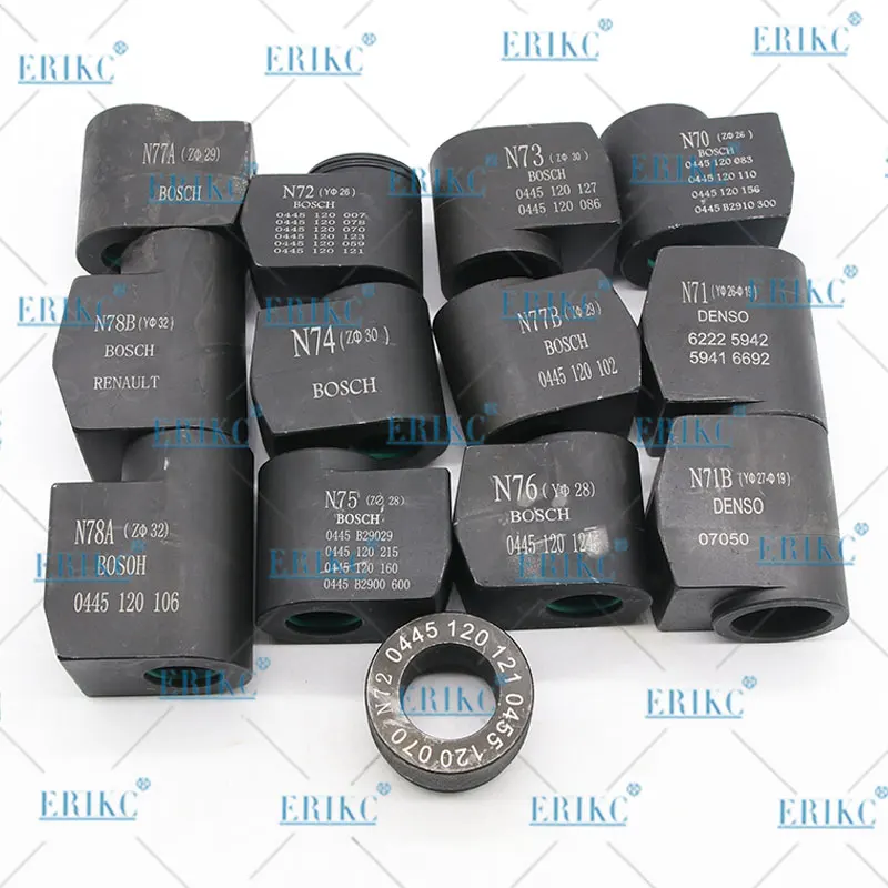 ERIKC 12PCS Injector Tool Kits /diesel fuel injector tool and fixture disassembly tools for cr injectors