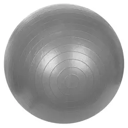 Anti-burst and slip resistant exercise ball with stability base