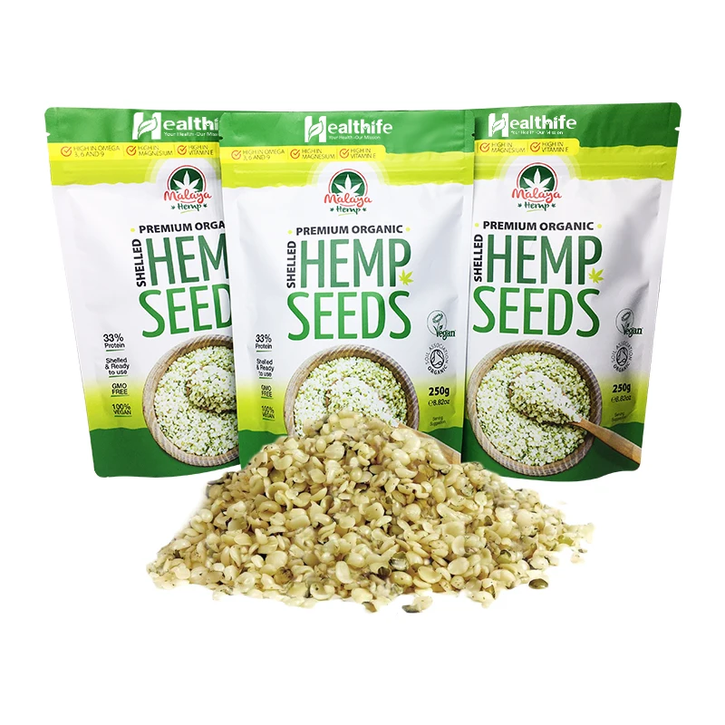 Wholesale Dehuller Hemp Kernel Hulled Organic Hemp Seeds