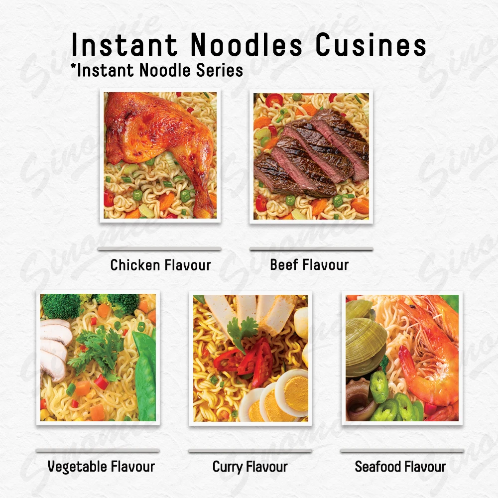 SINOMIE Brand Instant noodles cup halal soup ramen Chicken Flavor instant noodle cup ramen