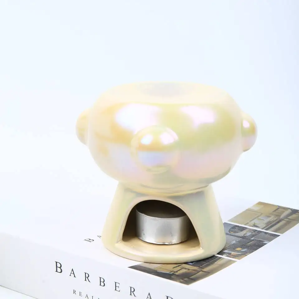 Aromatherapy Wax Aroma Candle Warmers Essential Oil Burner Ceramic Tealight Holder