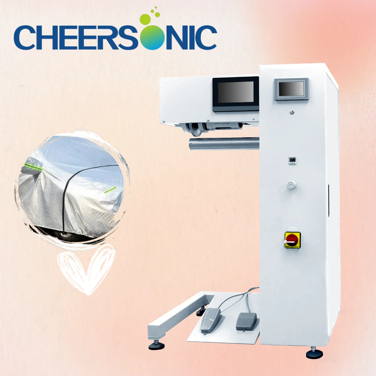 Automatic Ultrasonic Edge Cutting lingerie making machine
