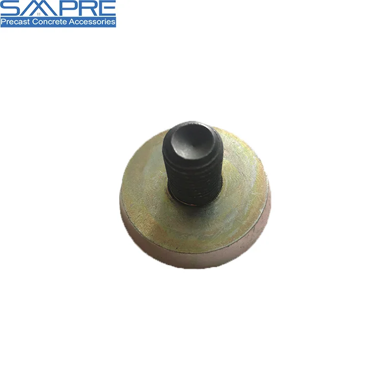 Precast Concrete insert threaded socket fixing magnets Magnetic Plug