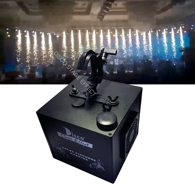 Ready stock Tip top waterfall hanging cold spark fountain machine power sparkler for events party festival birthday wedding