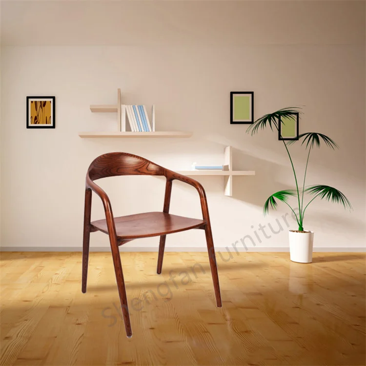 Wholesales Wood Upholstered Chairs Solid Wood Dining Chair Wooden Frame Chair For Dining Room Restaurant