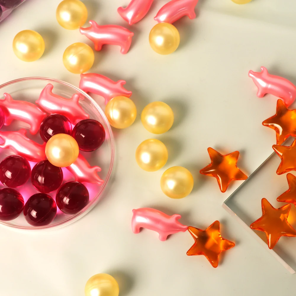 Bath Beads Wholesale Moisturizing SPA Scented Bath Pearls Capsule Essential Oil Bath Beads