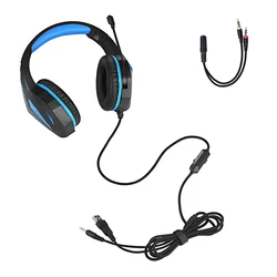 J5 7.1 pastel headset with microphone headset stereo wire gaming over the ear gaming headset headphone ps4 ps5 pc
