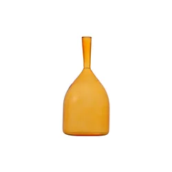 Custom Paint Large Decorative Tall Colored Glass Flask Angelic Bottle Flower Vase for Home Table Office Desktop Decoration