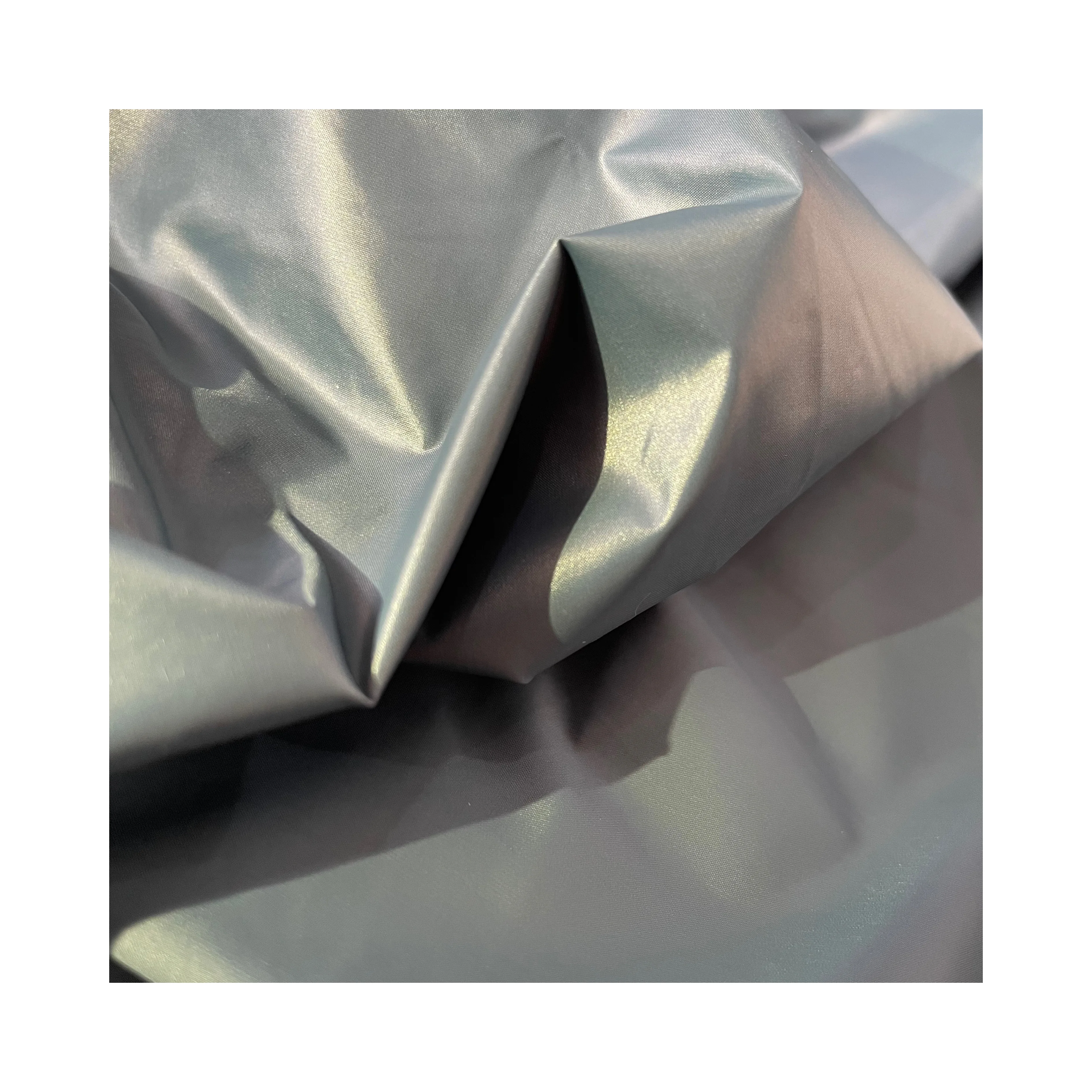 400T Full Dull Nylon Plain Anti-bacterial Cire Downproof Waterproof Light Down Jacket and Coat Lining Comfortable