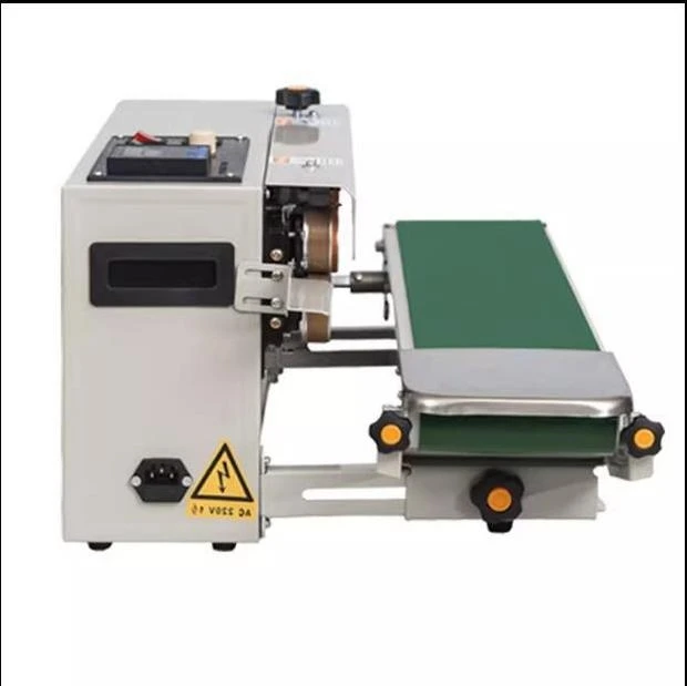 Yaomatec  Automatic Horizontal Plastic Film Bags Heat Sealing Machine Continuous Band Sealer