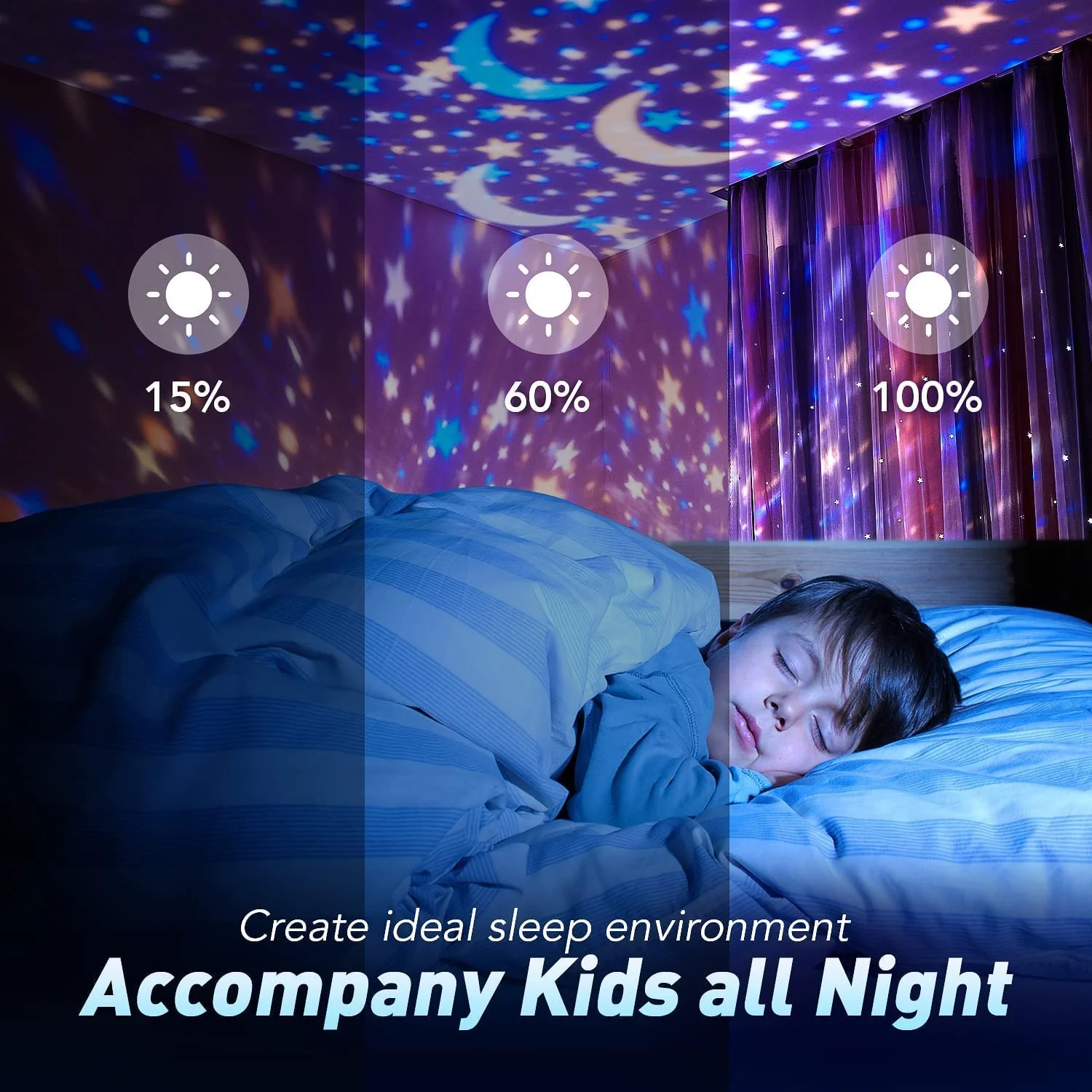 LED animal Star kids Projector Night Lamp music box Sky Light  Galaxy Starry Night Light