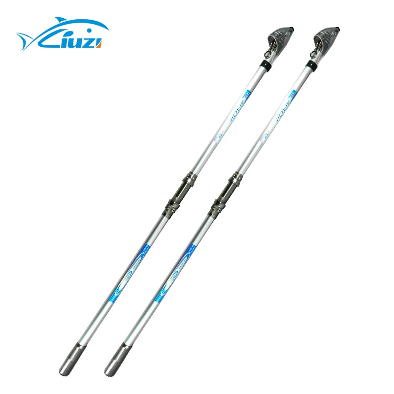 GF FUJI Accessories Telescopic Surf fishing rods 3.6m-5.7m Carbon Super Hard long throlling casting rod sea boat fishing rod