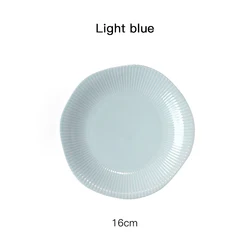 Bone china ceramic fruit tableware plates chargers plate for household dishes plate