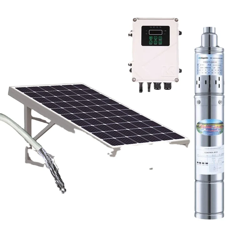 4 110v 750 W 1 Hp Water Pump Dc Borehole Water Pump Application Of Solar Submersible Deep Well In Agricultural Irrigation