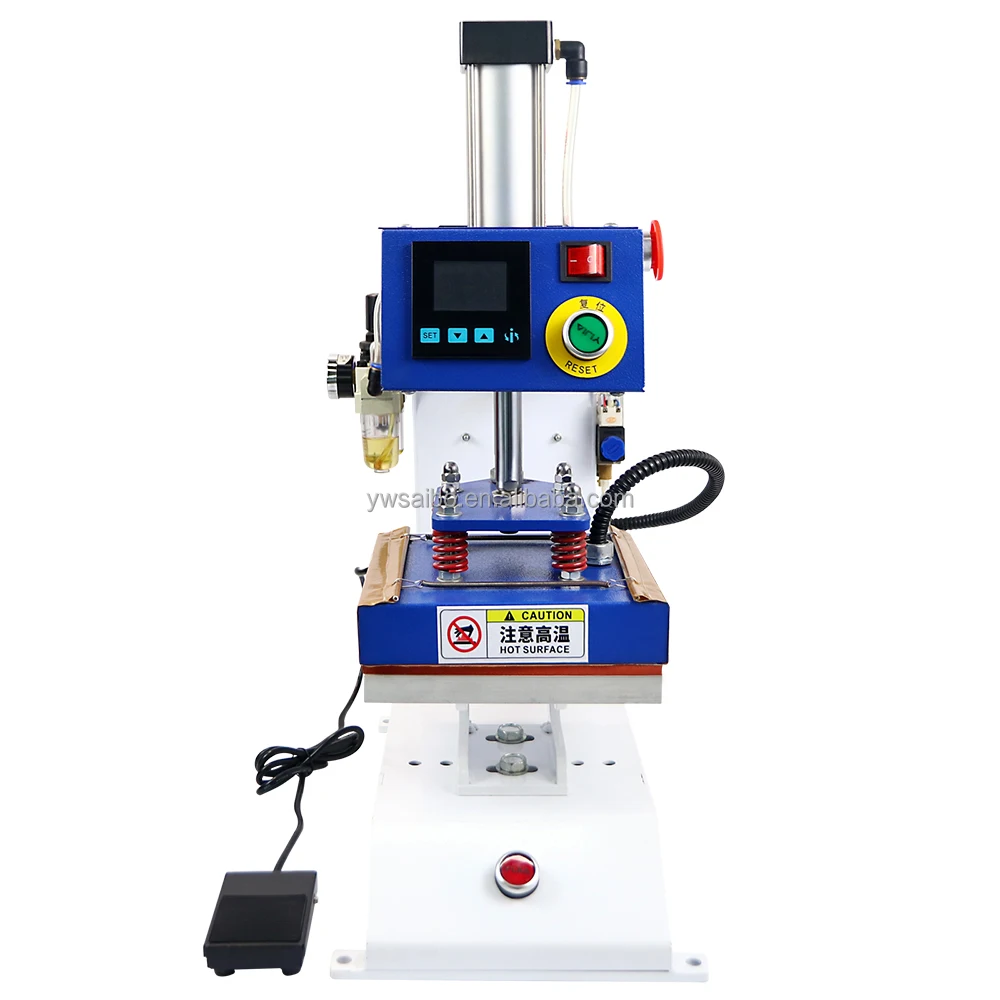 Small Size Cricut Heat Press Machine Pneumatic Sleeve Ironing Machine Hot Stamping Machine