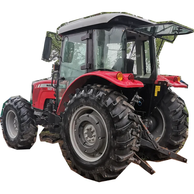 Used agricultural machinery Mexi four-wheel drive tractor 120 horsepower tractor