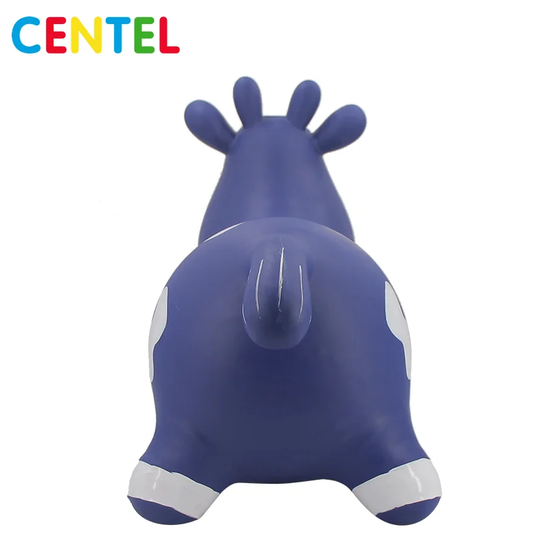 inflatable baby jumping bouncer hoppity hop ride on  hopper cow toys