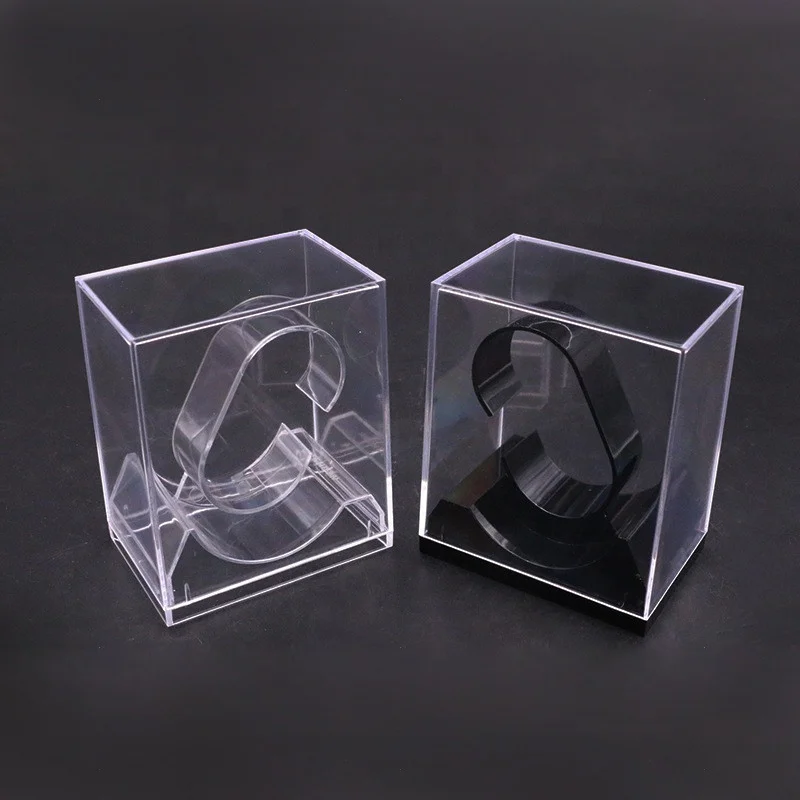 Factory Custom acrylic packaging box transparent clear watch box for kids