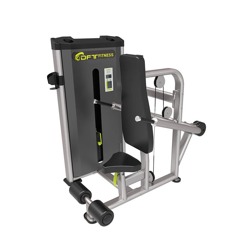 Exercise machine gym equipment pin loaded DFT-1913 Seated Dips