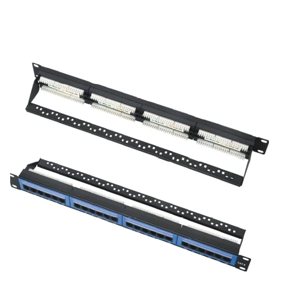 UTP 24 PORTS PATCH PANEL CAT5E CAT6 UTP 24 PORTS PATCH PANEL manufacturer