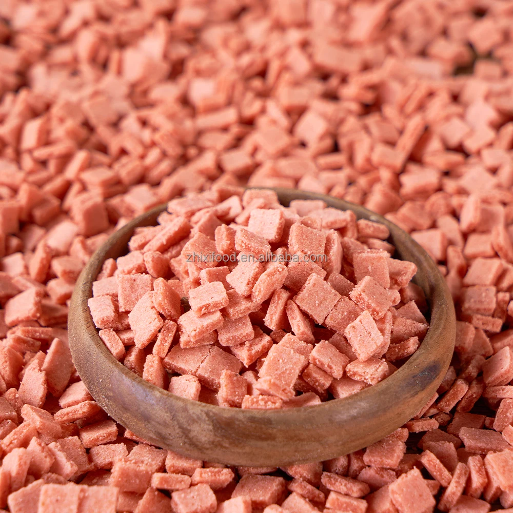 500g Wholesale Chinese Snacks Food Fruit Dry Chopped Hawthorn Flakes for Dessert Toppings