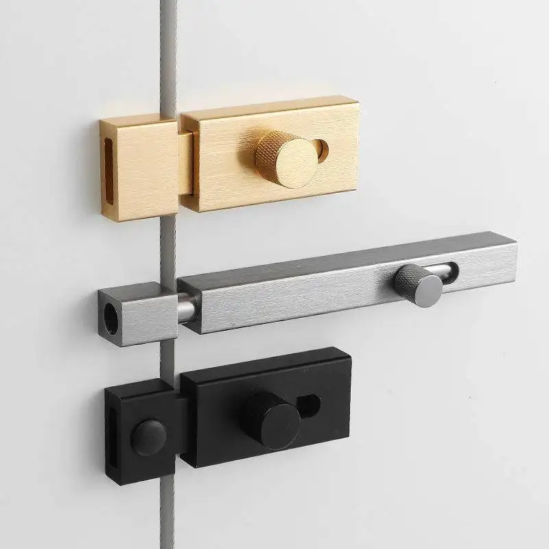 Simple style aluminium alloy brass furniture thumb latch camper van furniture latch