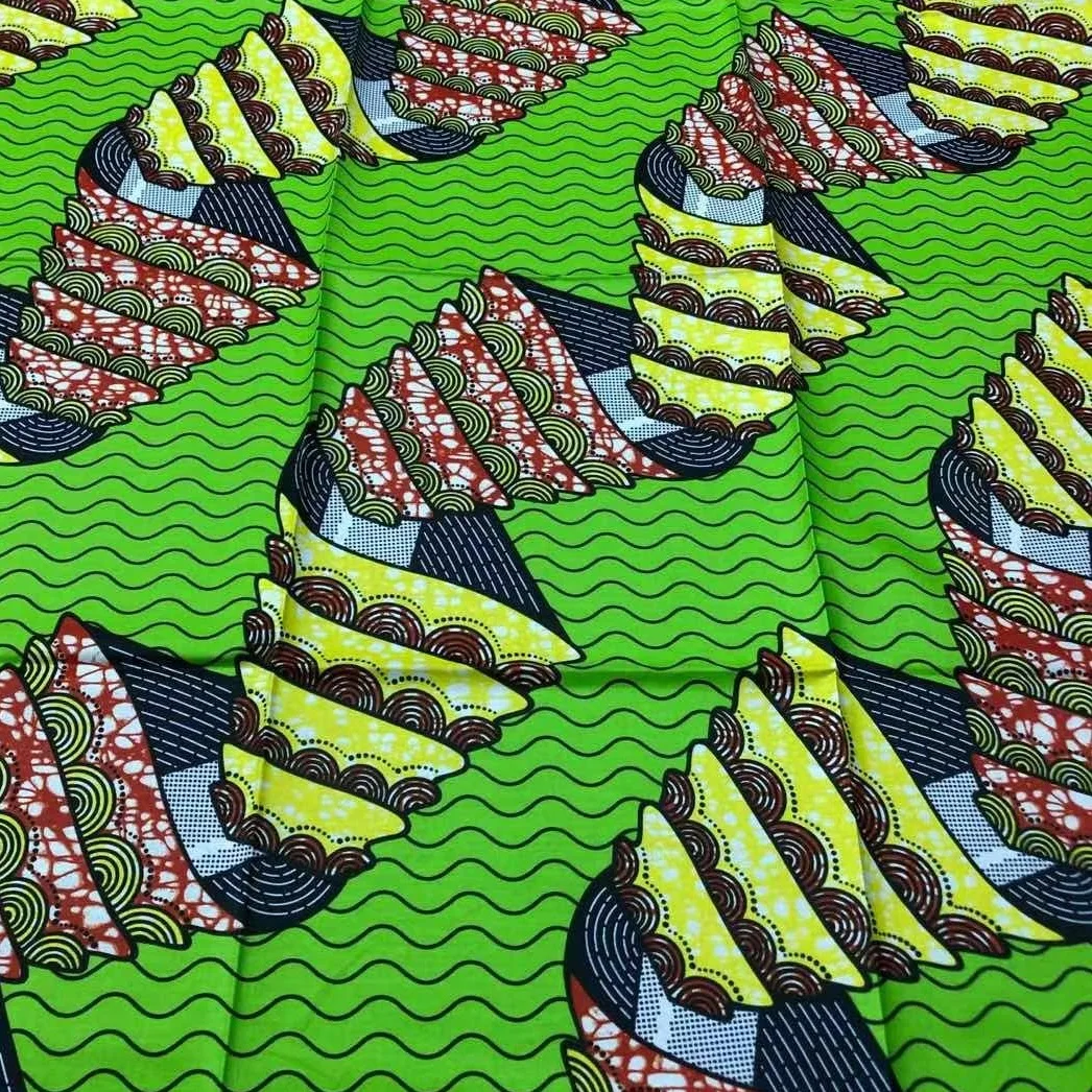 21S 100% Cotton java african fabrics printed fabrics african wax print for garment