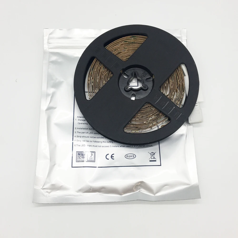 10mm 12V/24V RGB 5050  LED Strip 60led/m 120led/m Color change 5m/roll led strip