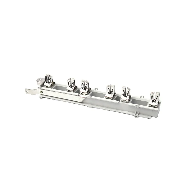 
HRC blade fuse base nt2 3P CE/ROHS NH2 vertical rails base fuse 