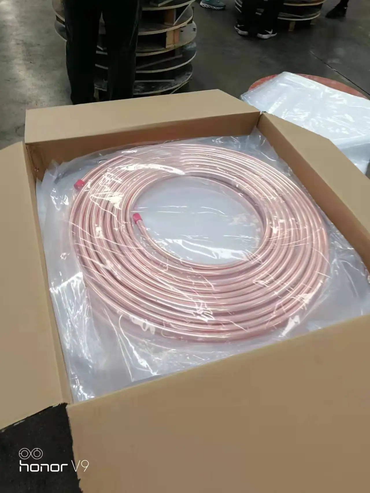 ASTM B280 Seamless Pure Copper Pipe Coil In Roll Brass Tube C12200/C11000  Copper Coils Copper Pipe