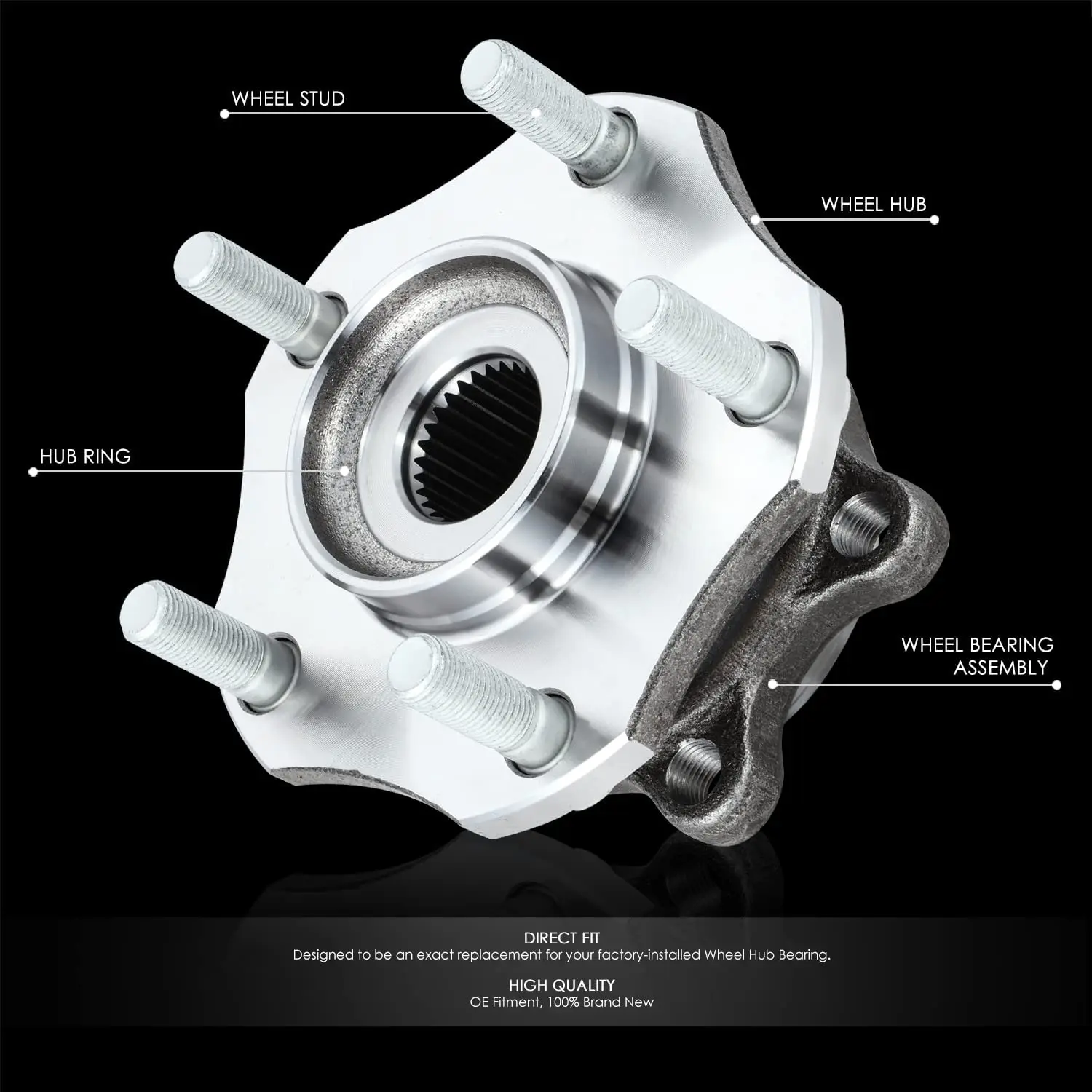 OEM передний подшипник ступицы в сборе совместимый 40202-4BA0A с